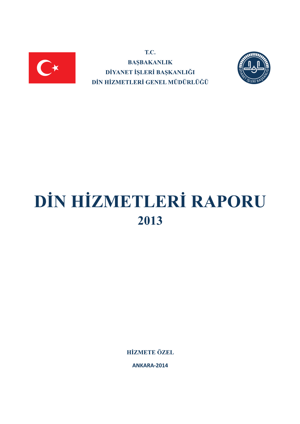 2013 Din Hizmetleri Raporu.Pdf