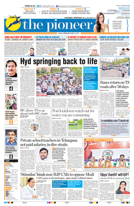 Hyd Springing Back to Life