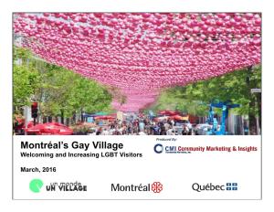 Montréal's Gay Village