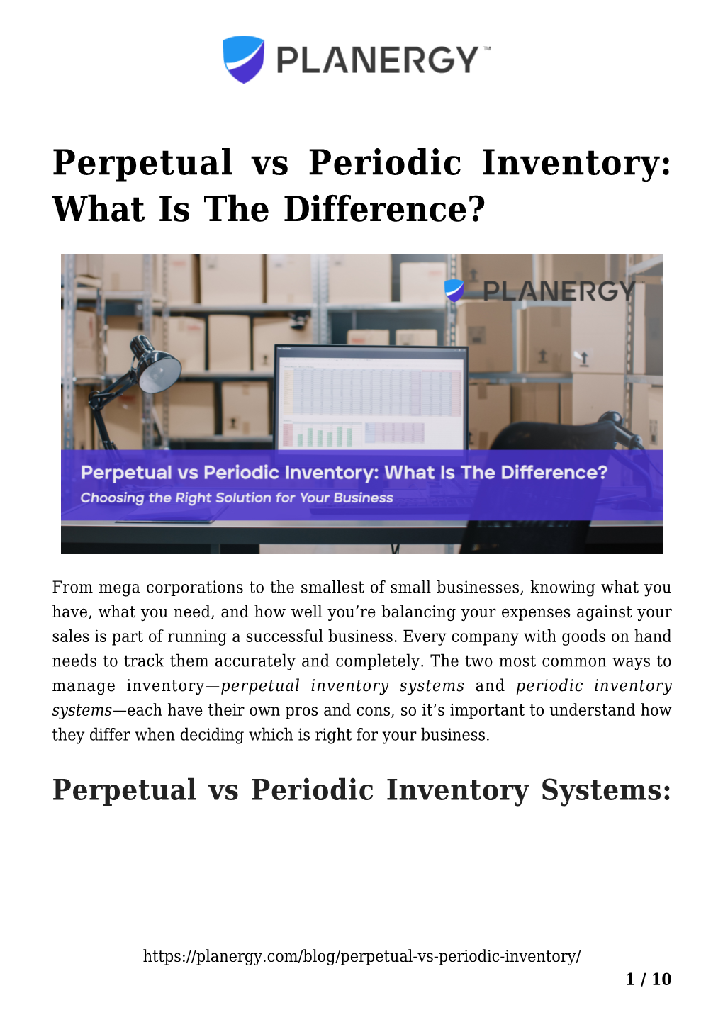 Perpetual Vs Periodic Inventory: What Is the Difference?