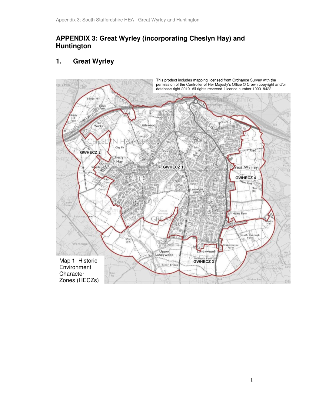 Great Wyrley and Huntington