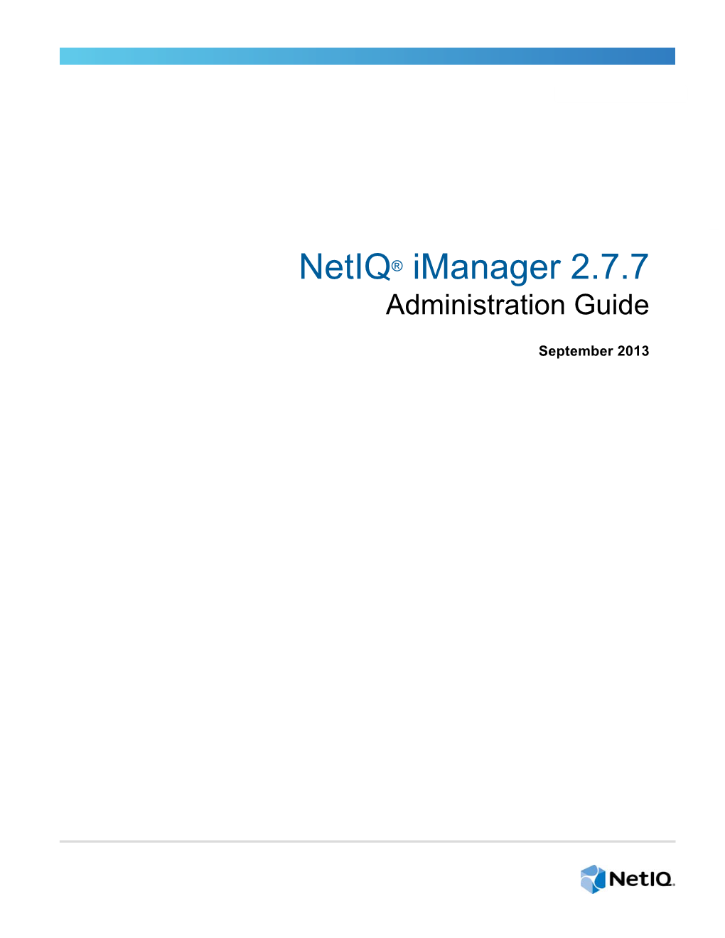 Netiq® Imanager Administration Guide