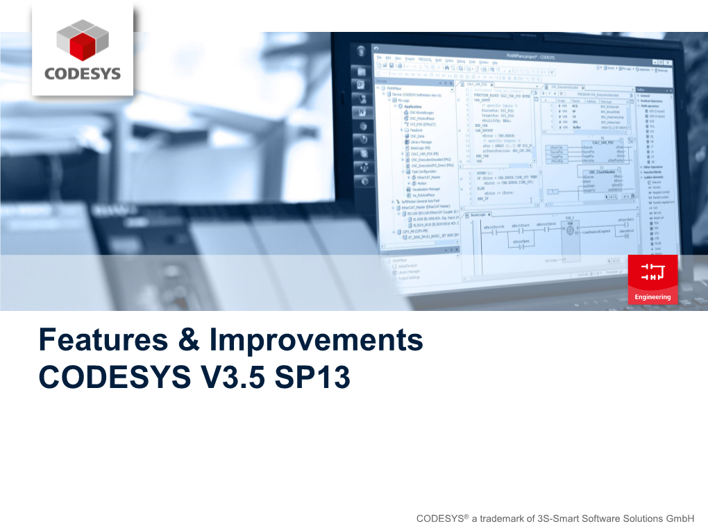 Features & Improvements V3.5 SP12