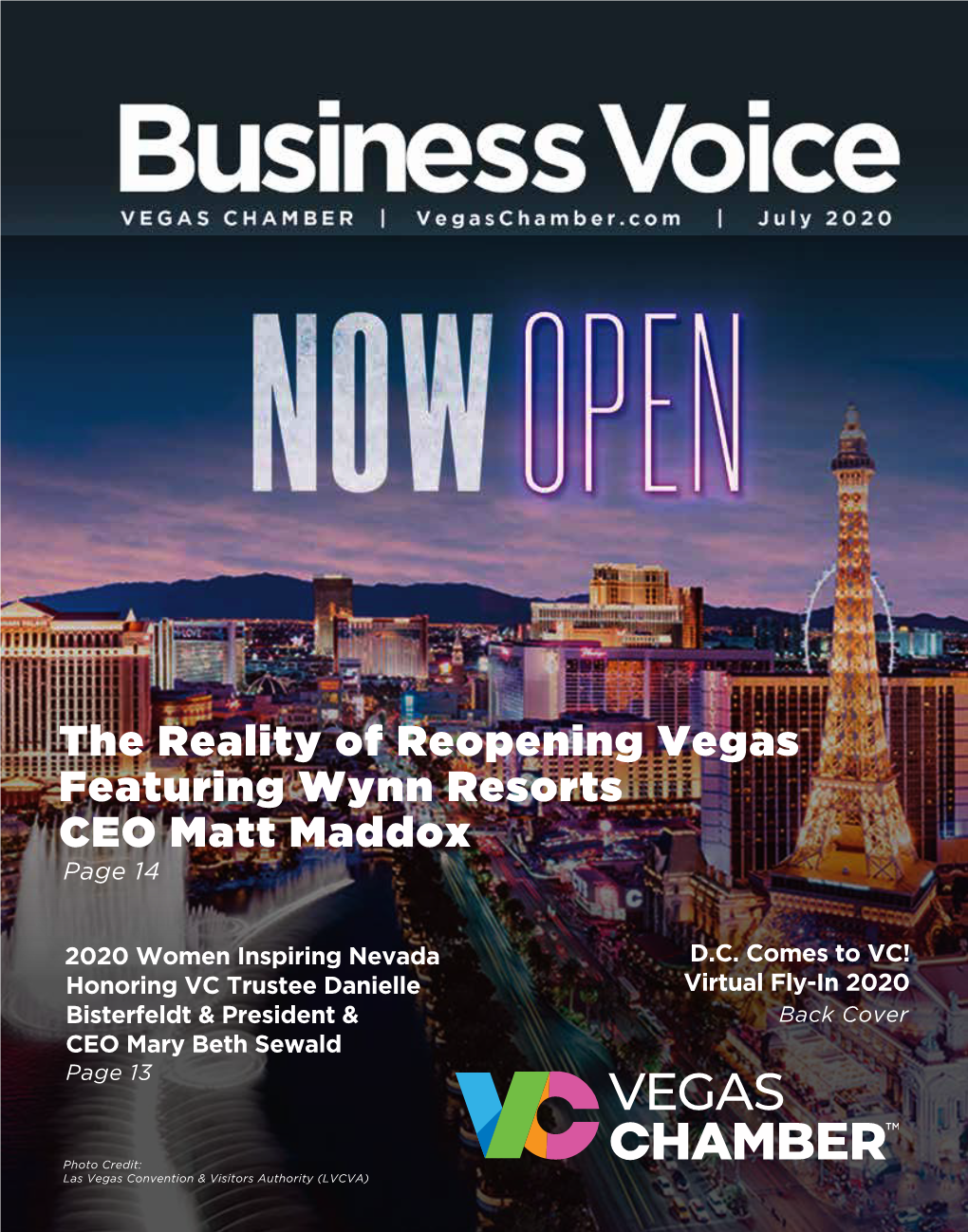 The Reality of Reopening Vegas Featuring Wynn Resorts CEO Matt Maddox Page 14