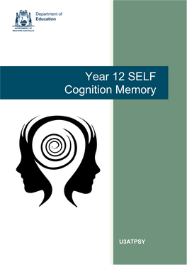 Year 12 SELF Cognition Memory