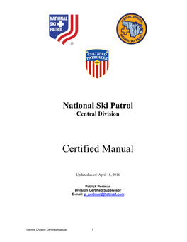 Certified Manual