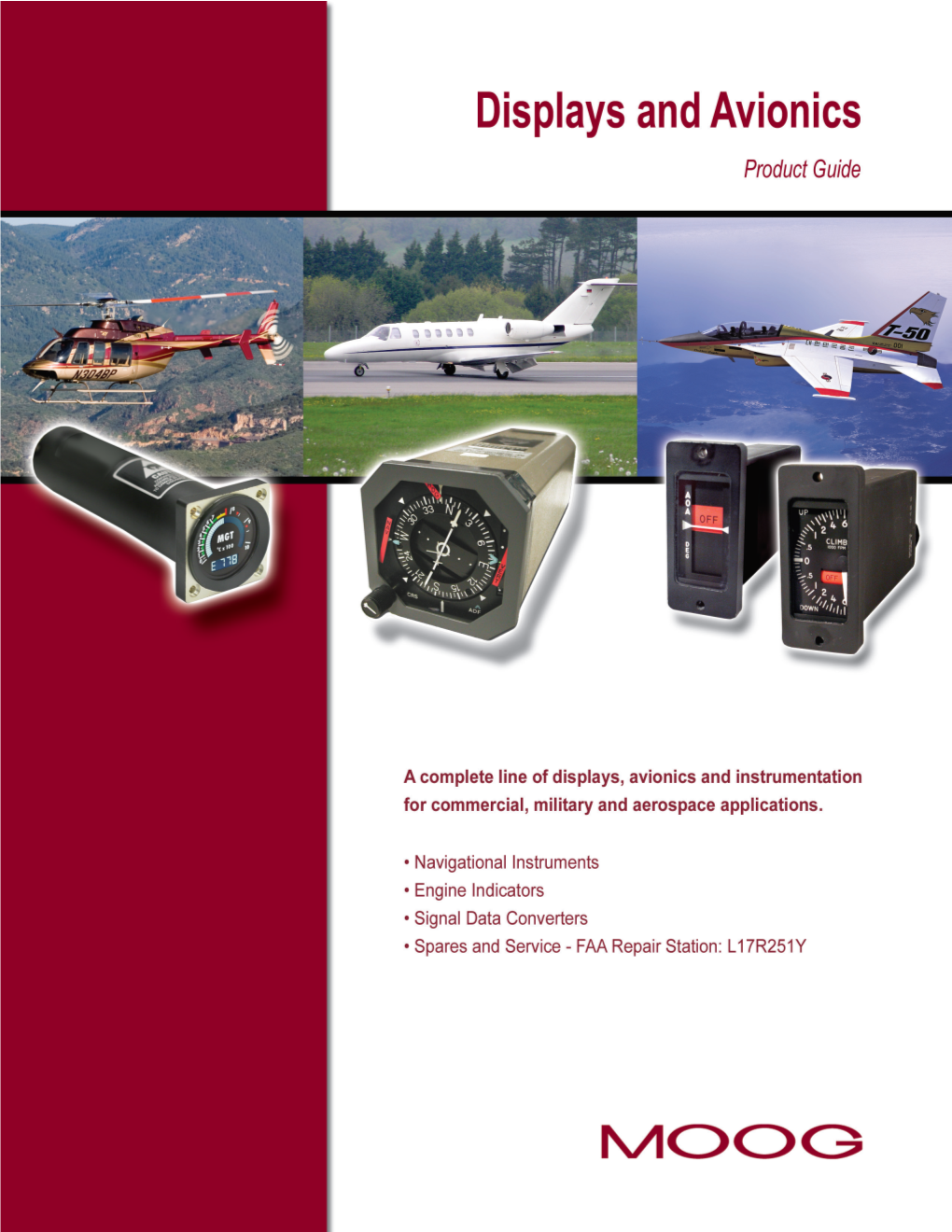 Displays and Avionics Product Guide