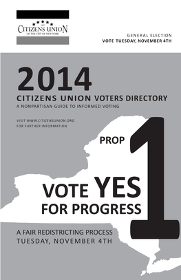 The Online Citizens Union 2014 General Election Voters Directory!