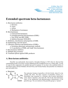 A. Beta-Lactam Antibiotics A