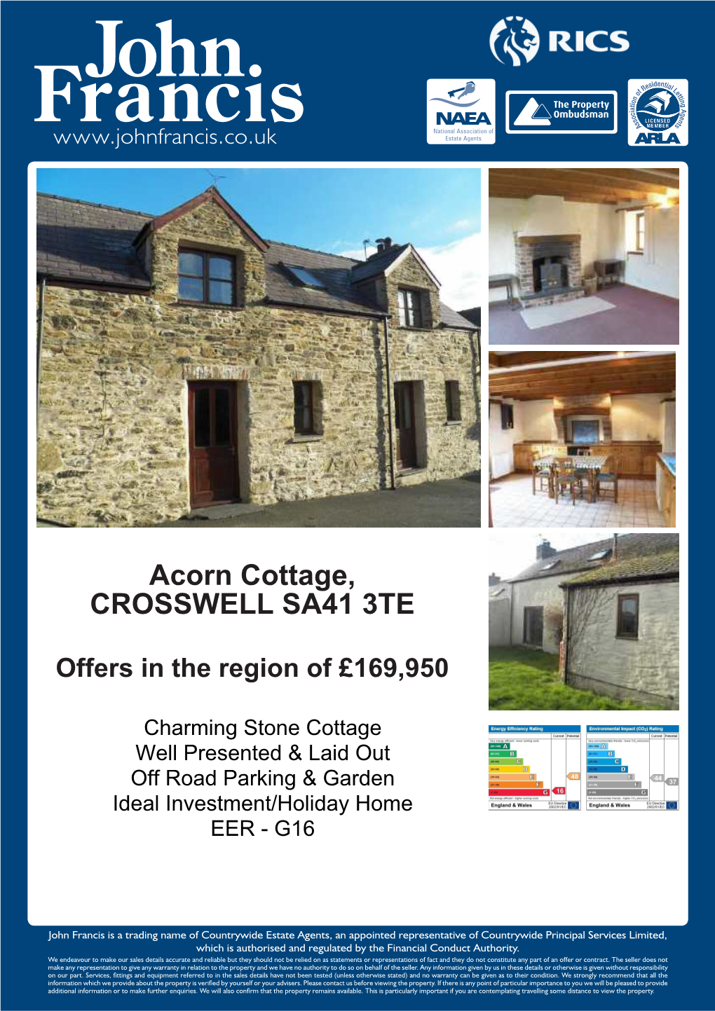 Acorn Cottage, CROSSWELL SA41 3TE