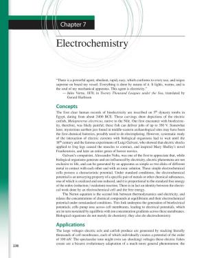 Chapter 7 | Electrochemistry