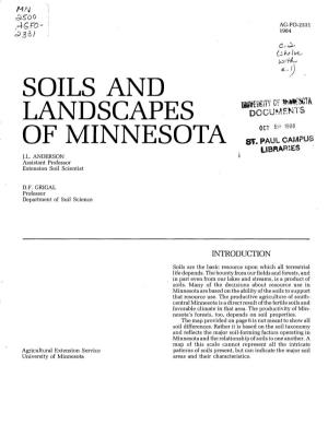 Soils and Landscapes of Minnesota