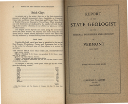 State Geologist