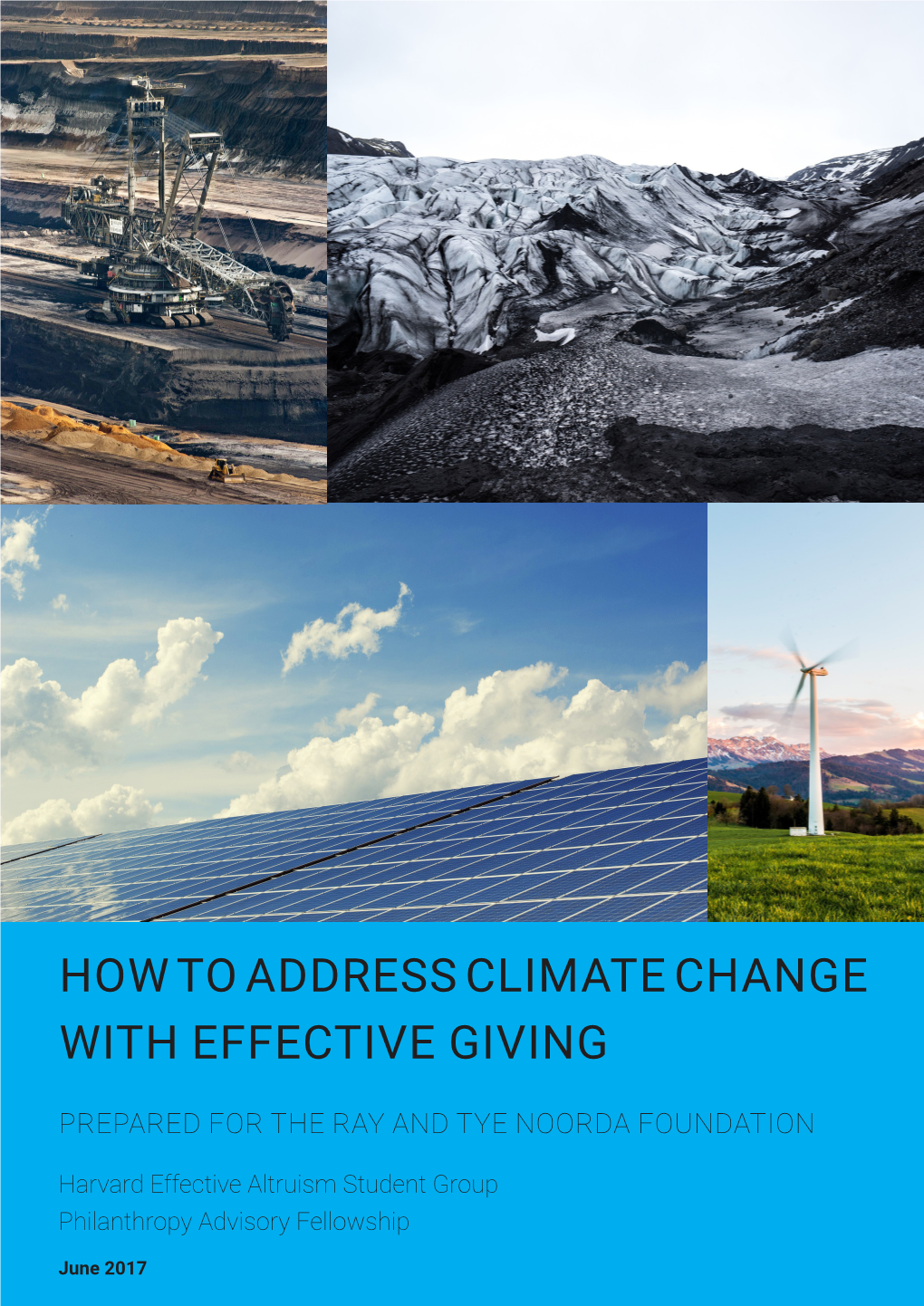 How to Address Climate Change with Effective Giving