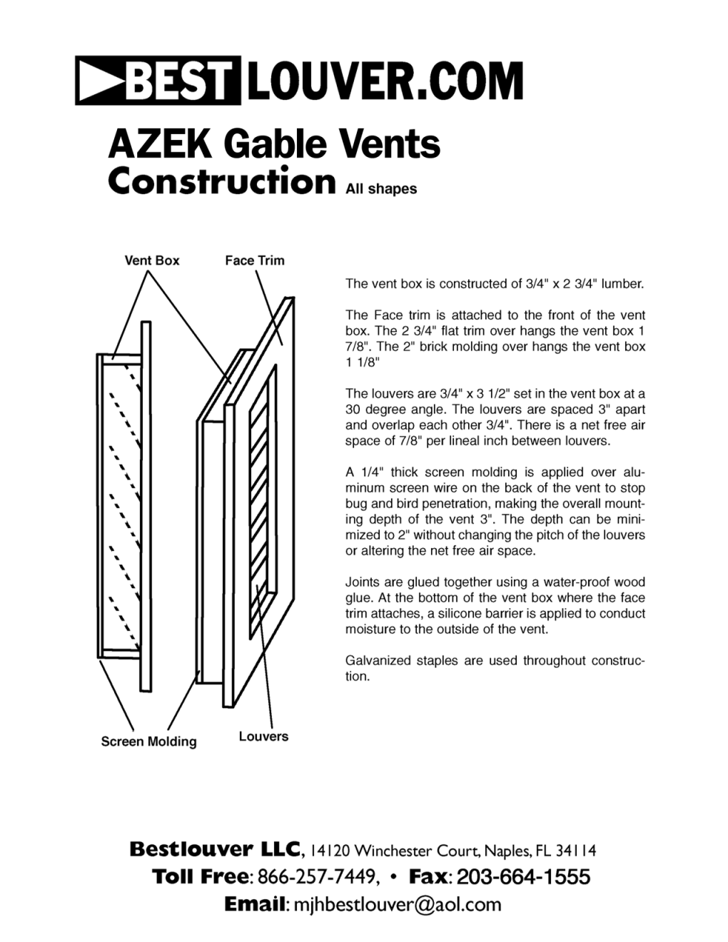 Louver Profiles