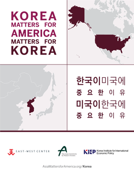 Korea Matters for America
