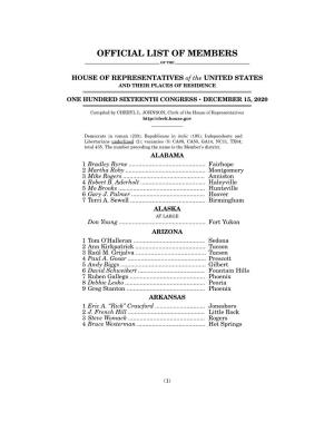 Official List of Members