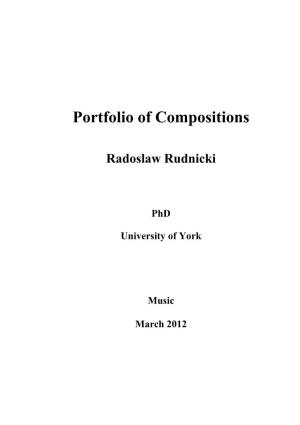 Portfolio of Compositions