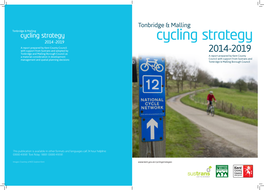 Tonbridge and Malling Cycling Strategy the Cycle Network
