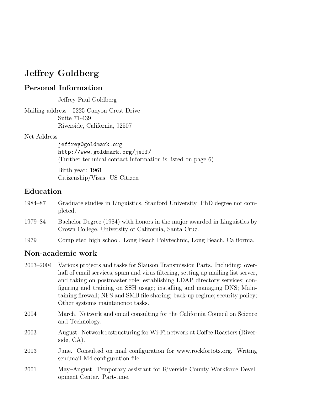 Jeffrey Goldberg