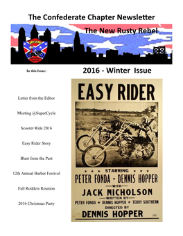 Winter Issue the New Rusty Rebel