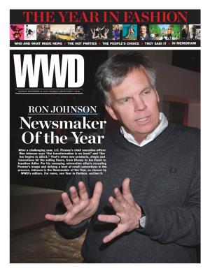 Newsmaker of the Year After a Challenging Year, J.C