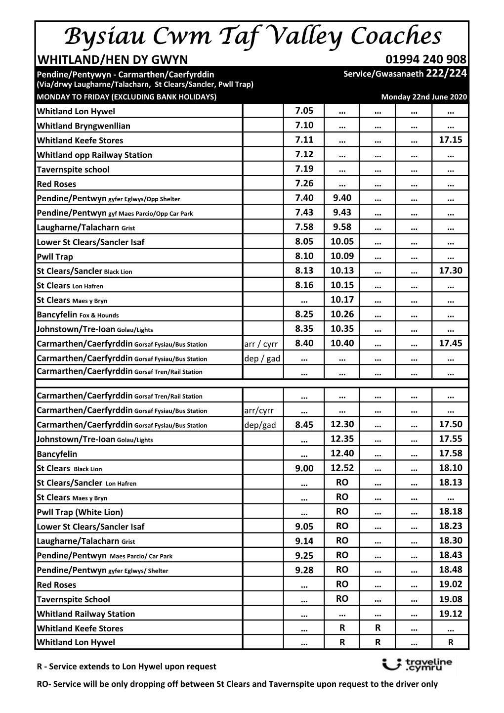 Bysiau Cwm Taf Valley Coaches