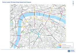 Central London Tfl -20Mph Overview
