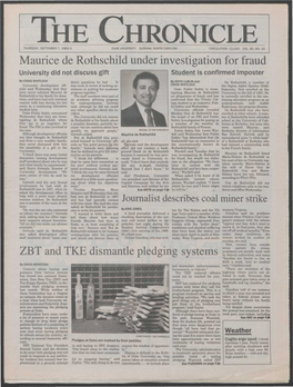 Maurice De Rothschild Under Investigation for Fraud ZBT and TKE
