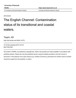 1 the English Channel