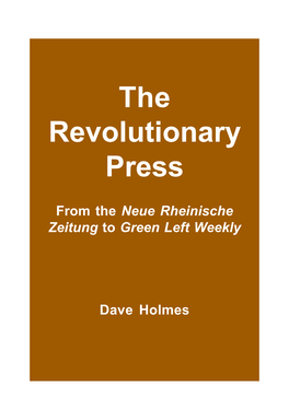 The Revolutionary Press