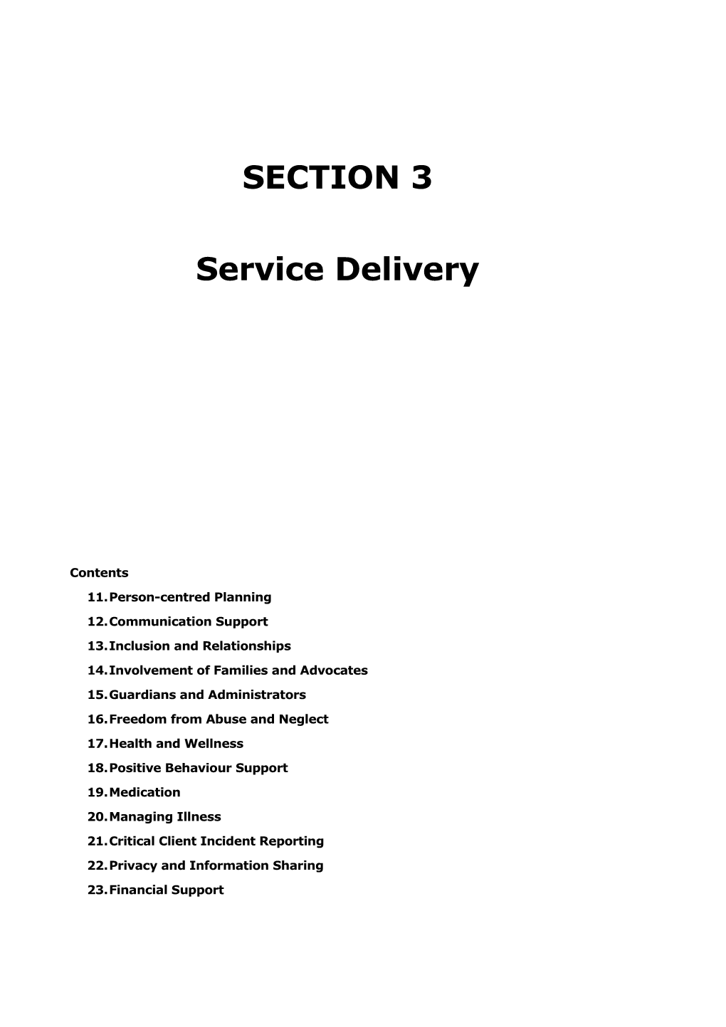 Service Delivery s1