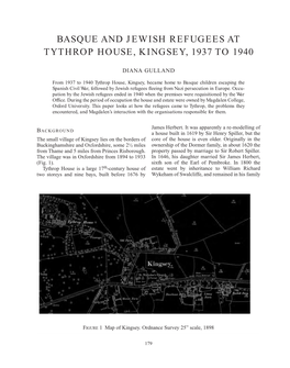 Basque and Jewish Refugees at Tythrop House, Kingsey, 1937 to 1940 181