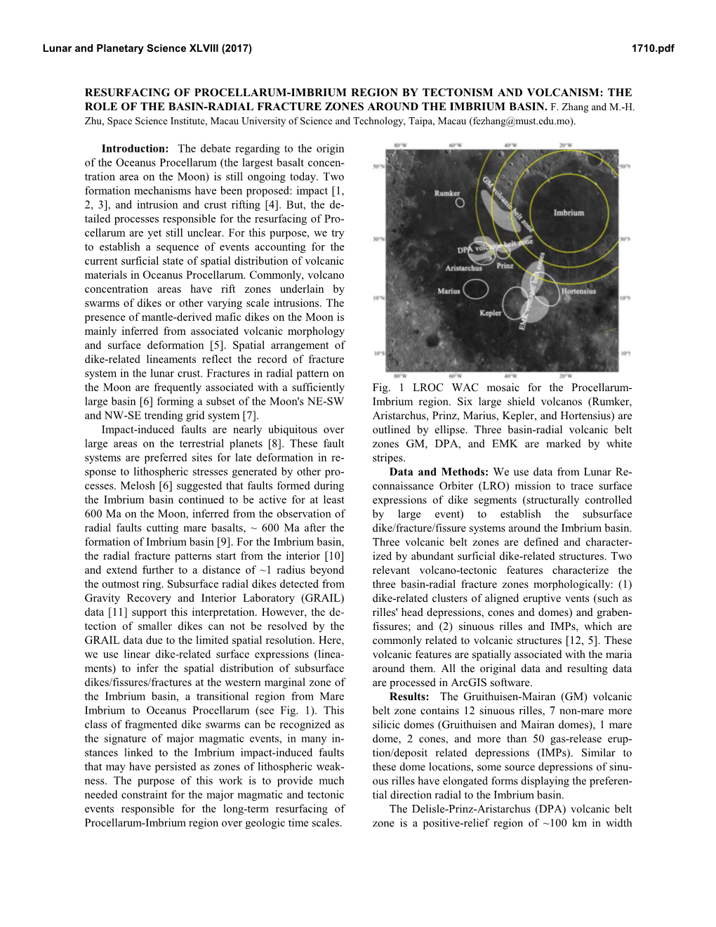 Resurfacing of Procellarum-Imbrium Region by Tectonism and Volcanism: the Role of the Basin-Radial Fracture Zones Around the Imbrium Basin