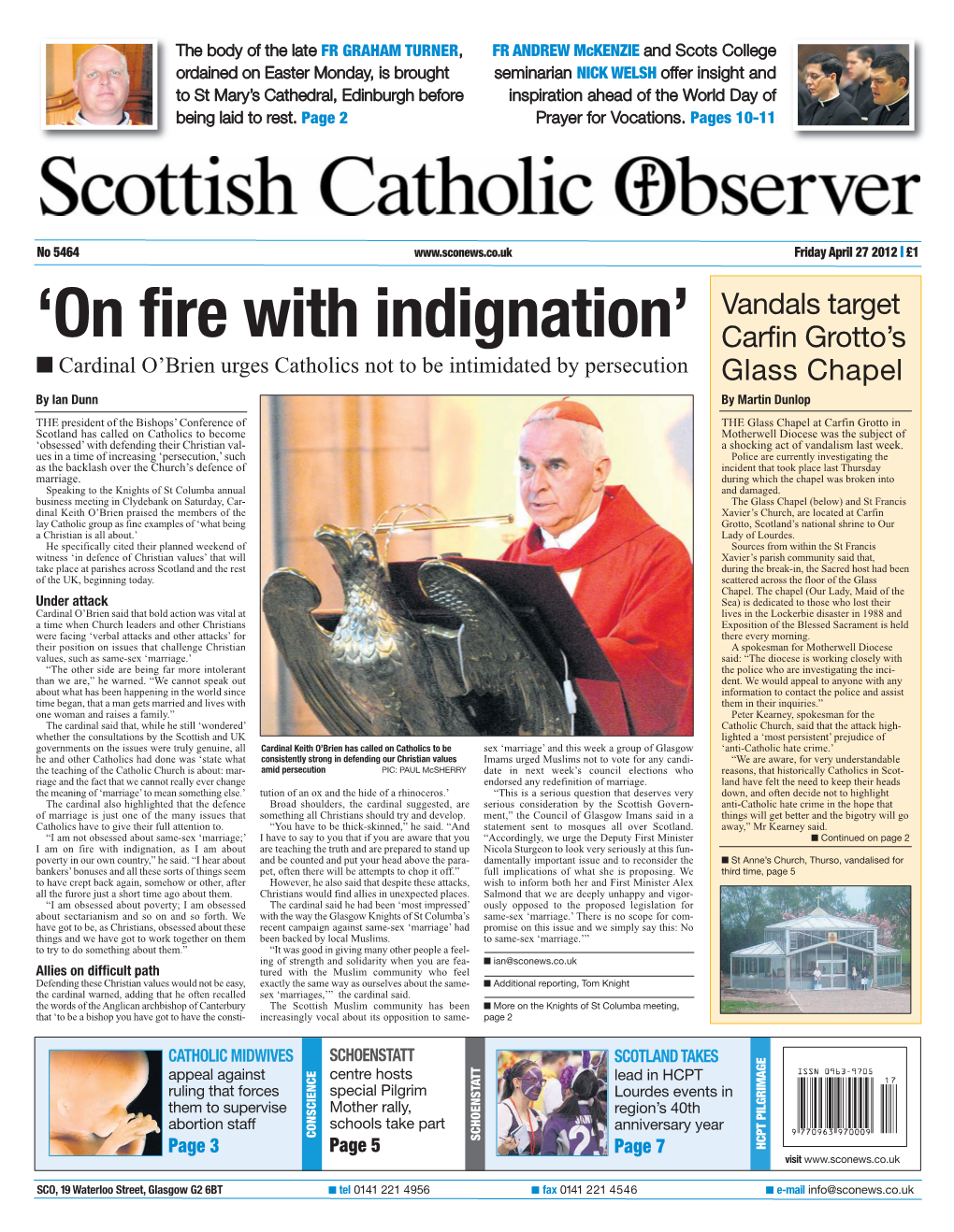 'On Fire with Indignation'