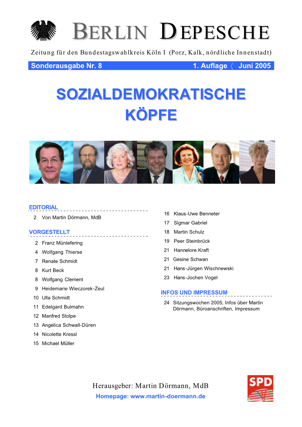 Spezial 8 SPD-Köpfe