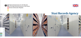 Stasi Records Agency Stasi Content