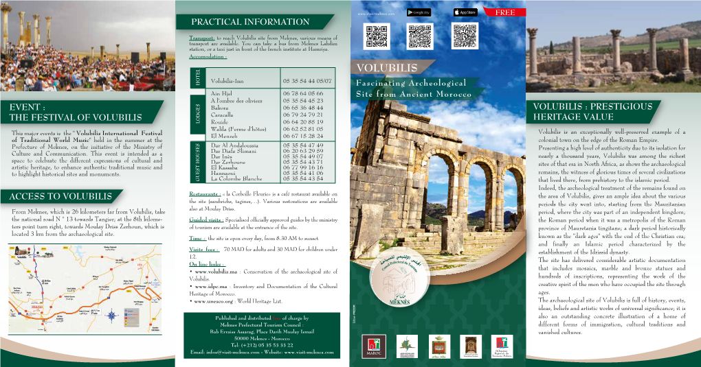 Flyer Volubilis-Ang