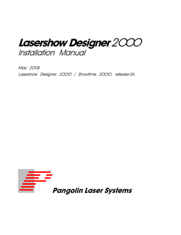 LD2000 Manual