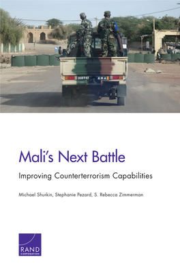 Mali's Next Battle: Improving Counterterrorism Capabilities