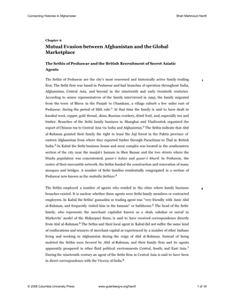 Chapter 6 Mutual Evasion Between Afghanistan and the Global Marketplace