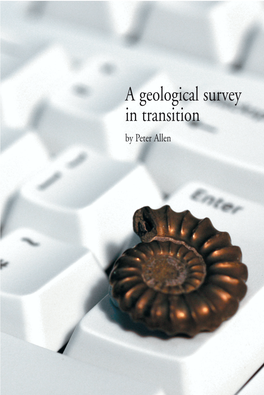 A Geological Survey in Transition by Peter Allen