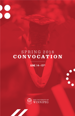 Spring 2018 Convocation