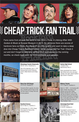 Cheap Trick Fan Trail