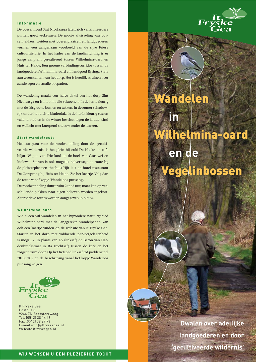 Wandelen in Wilhelmina-Oard En De Vegelinbossen