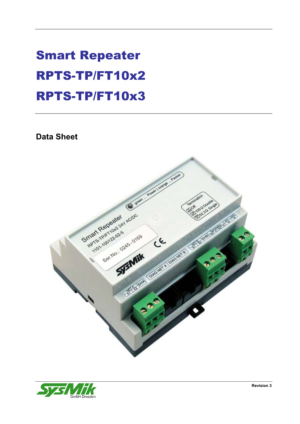 Smartrepeater Data Sheet