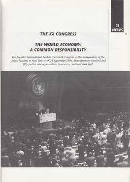 XX Congress, Socialist Affairs (PDF)