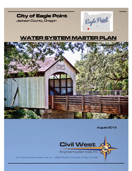 City of Eagle Point Water System Master Plan