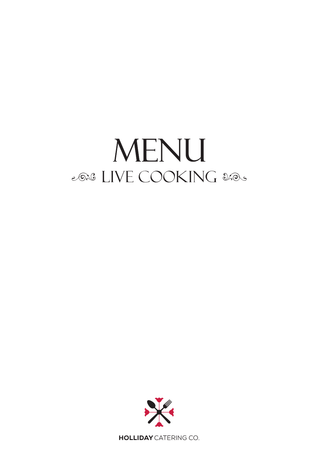 LIVE COOKING D MENU SELECTION