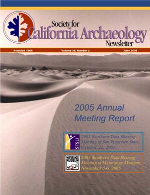 2005 Annual Meeting Report